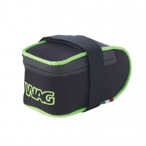 Transport-Depozitare - Borseta WAG MTB Prindere Sa Negru/Verde Fluo
