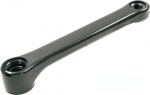Braț Pedale - Brat pedalier, otel, ax patrat, lungime 170mm, culoare negru