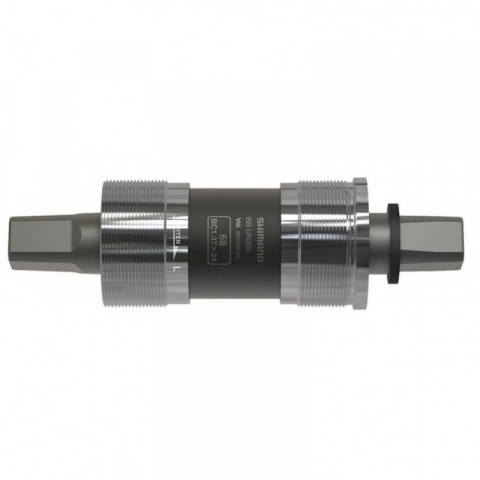 Transmisie & Accesorii - Butuc pedalier Shimano BB-UN300-K, pentru chaincase, ax patrat, bsa 68-122.5mm fara surub de fixare