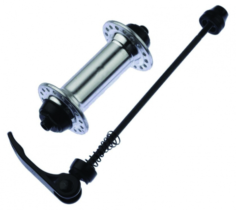Butuc Roată - Butuc fata din aluminiu 36H, culoare argintiu