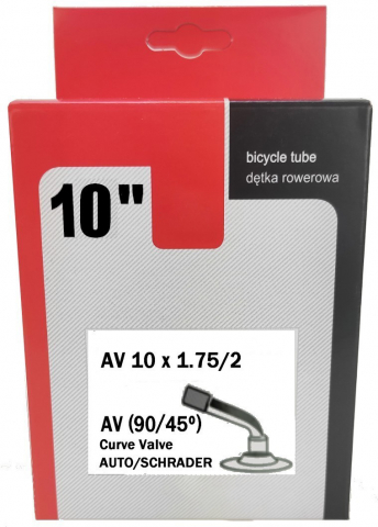 10" - Camera de aer biciclete JET 10"x 1.75 x 2 AV 40mm 90/45°