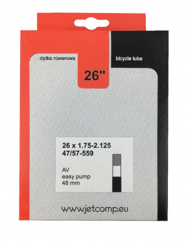 Anvelope-Camere - Camera de aer biciclete JET 26"x1,75/2,125 AV-48mm
