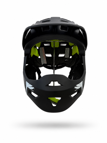 Casca bibiclete/trotinete MOON KS11 FULL FACE marime M (55-58cm) negru mat AVO REBEL [1]