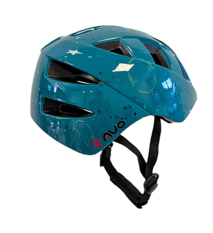 Casca bibiclisti copii PNY-11 albastru COSMIC marime L (51-55cm) AVO [2]