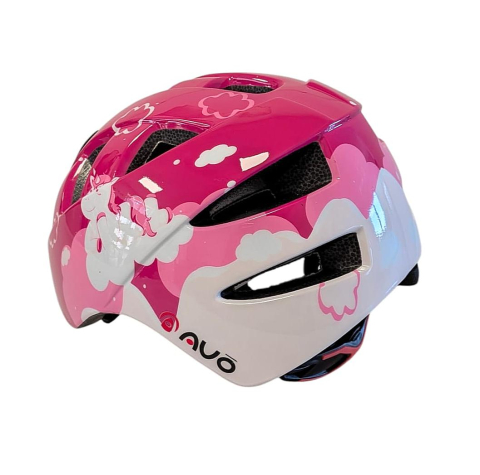 Casca bibiclisti copii PNY-11 roz UNICORN marime L (51-55cm) AVO [2]