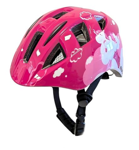 Casca bibiclisti copii PNY-11 roz UNICORN marime L (51-55cm) AVO [1]