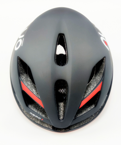 Casca biciclisti AVO-03, marime S (55-58 cm), culoare gri/rosu [4]