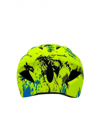 Casca biciclisti AVO-10, marime M (48-52cm), culoare verde fluo [4]