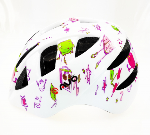 Casca biciclisti AVO-11, marime M (48-52 cm), culoare alb [3]