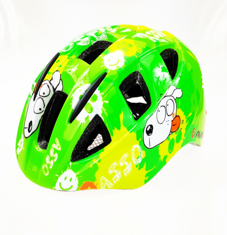 Caști - Casca biciclisti AVO-11, marime M (48-52 cm), culoare verde