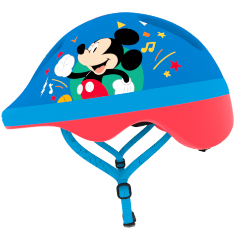Casca biciclisti copii, model Mickey Mouse, culoare albastru, marime XS(44-48cm) [1]