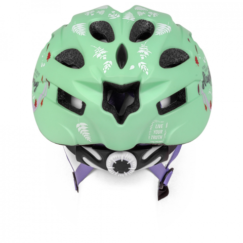 Casca biciclisti copii IN-MOLD, model Frozen II, culoare menta, marime M(52-56cm) [2]