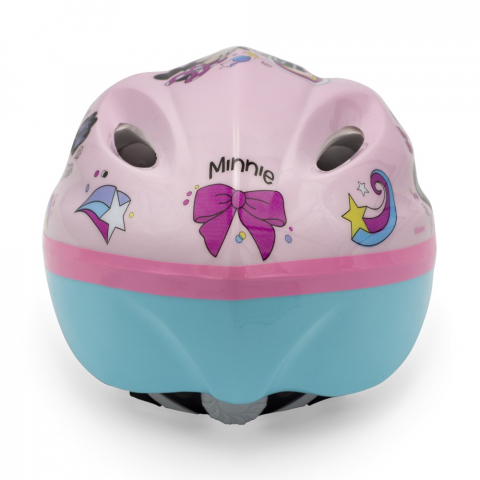 Casca biciclisti copii, model Minnie Mouse, culoare roz, marime M(52-56cm) [5]