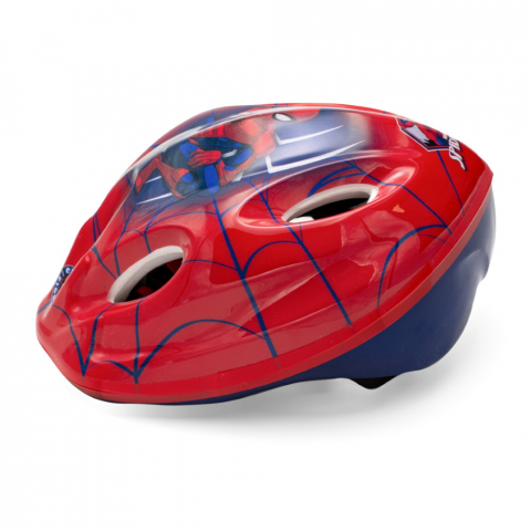 Casca biciclisti copii, model Spiderman, culoare rosu, marime M(52-56cm) [2]