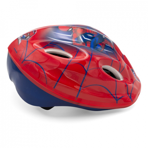 Casca biciclisti copii, model Spiderman, culoare rosu, marime M(52-56cm) [6]