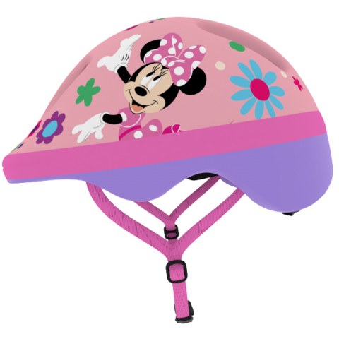 Casca biciclisti copii, model Minnie Mouse, culoare roz, marime XS(44-48cm) [1]