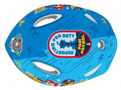 Casca biciclisti copii, model Paw Patrol, culoare albastru, marime M(52-56cm) [2]