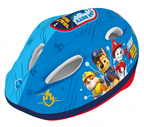 Casca biciclisti copii, model Paw Patrol, culoare albastru, marime M(52-56cm) [4]