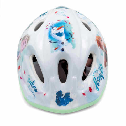 Casca biciclisti copii Frozen II, culoare alb/albastru, marime M(52-56 cm) [8]