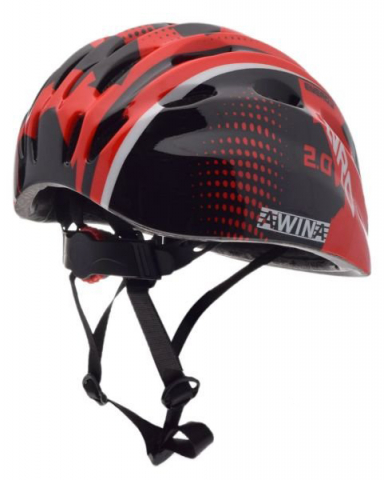 Caști - Casca ciclisti, Awina by Moon, culoare negru/rosu, marimea S(56-58cm)