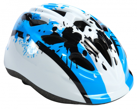 Caști - Casca copii pentru bicicleta Volare, marime 47-51(XS) cm, culoare albastru/alb