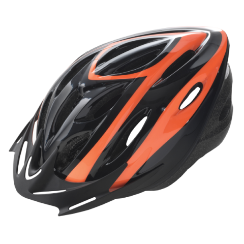 Echipamente - Casca Rider Culoare Negru/Portocaliu Marime L (58-61cm)
