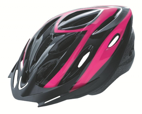 Echipamente - Casca Rider culoare negru/roz marime M