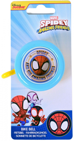 Accesorii-Design-Ornament - Clopot de bicicleta Spidey, culoare albastru