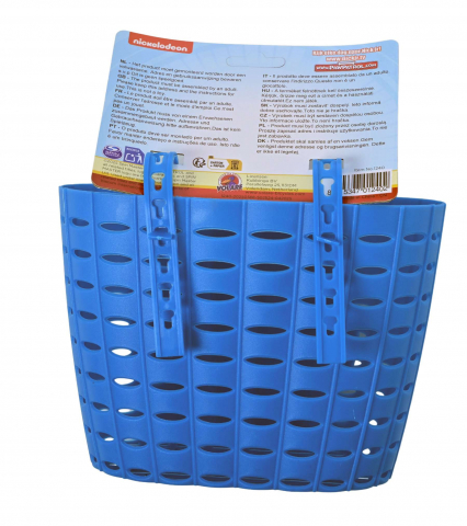 Cos de plastic pentru biciclete, model PawPatrol, culoare albastru [2]