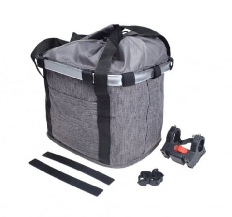 Transport-Depozitare - Cos fata material, culoare negru