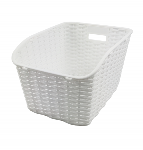Cos spate biciclete JET plastic 43x31x24cm, 1089g, culoare alb [1]