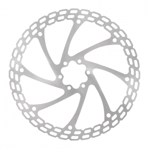 Sistem Frânare - Disc Frana Alligator Alien DH Otel 203mm 140gr IS6 Argintiu