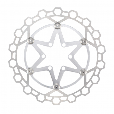 Disc-uri - Disc Frana Alligator Diamond 2P Otel 160mm IS6 116gr Argintiu