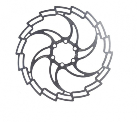 Disc-uri - Disc frana bicicleta MTB 180mm, 6 prinderi