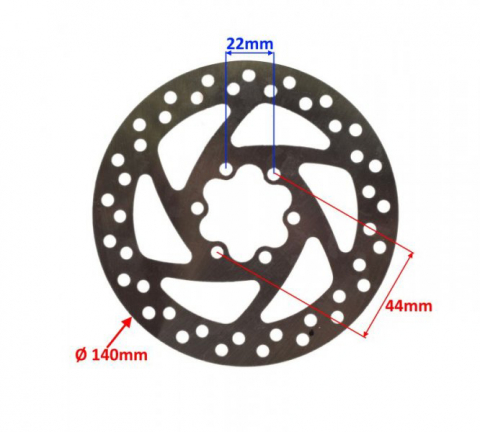 Disc frana cusuruburi pentru trotineta Kugoo M4 [1]