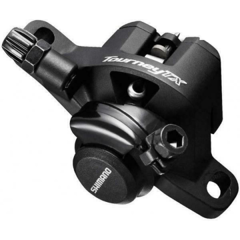 Sistem Frânare - Etrier Frana Pe Disc Shimano Tourney Br-Tx805, Fata Sau Spate, Mecanica, Fara Adaptor, Negru, Ambalat Ind.