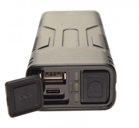 Iluminat-Semnalizare - Far 2 leduri 850lumeni 10.000mah, incarcare USB