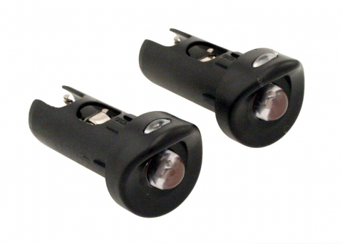 Iluminat-Semnalizare - Far Cursiera Montaj Ghidon 1 Super Led 2 Functii