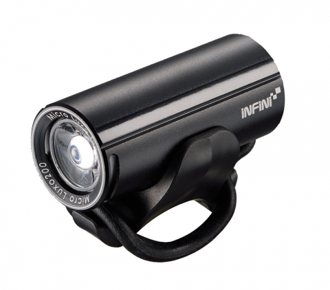 Iluminat-Semnalizare - Far Infini Micro Luxo 4 Functii 200 Lumeni Negru