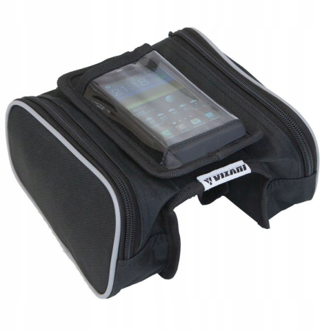 Transport-Depozitare - Geanta bicicleta pentru telefon K-076, culoare negru