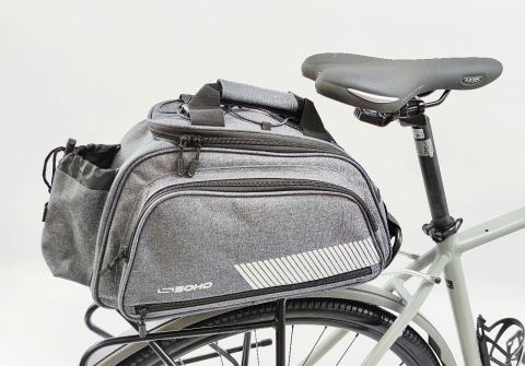 Geanta textila SOHO CROSBY, Thermo, prindere portbagaj spate bicicleta [1]