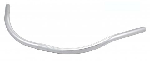 Suspensie-Cadru - Ghidon Beach Cruiser, aluminiu, latime 640mm, Ø25.4, culoare argintiu