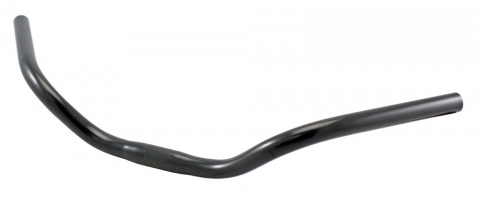 Suspensie-Cadru - Ghidon City/Sport, aluminiu, latime 560mm, Ø25.4, culoare negru, polis lucios