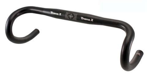Suspensie-Cadru - Ghidon cursiera Tranz-X Oversize, aluminiu, latime 440mm, Ø31,8, culoare negru