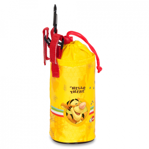 Husa suport sticla apa biciclete copii, montaj ghidon, model Winnie the Pooh [2]