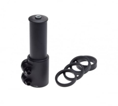 Pipă Ghidon - Inaltator si distantiere A-Head, culoare negru, suporturi AHEAD 1 1/8 inch, greutate 245 g