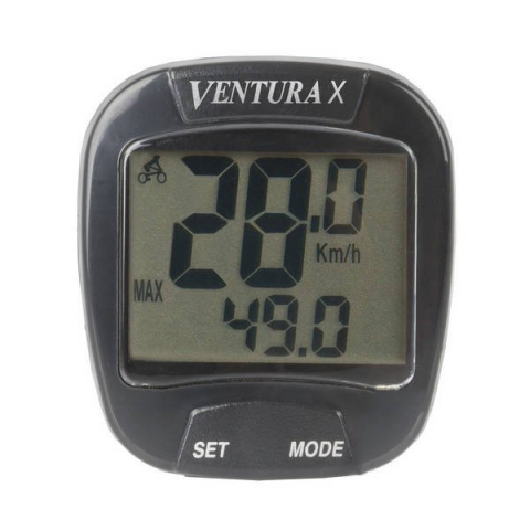 Kilometraje - Kilometraj Ventura Digital 10 functii cu fir, culoare gri