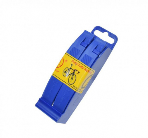 Anvelope-Camere - Kit reparatie pana petic/lipici/leviere, culoare albastru
