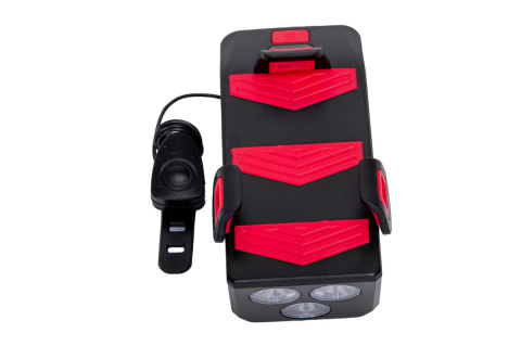 Far led pentru bicicleta cu suport pentru telefon [2]