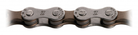 Transmisie & Accesorii - Lanț KMC 1/2 "X3 / 32" Z7, 116 Zale , lungime  7,3mm, argintiu-bronz , 7 viteze